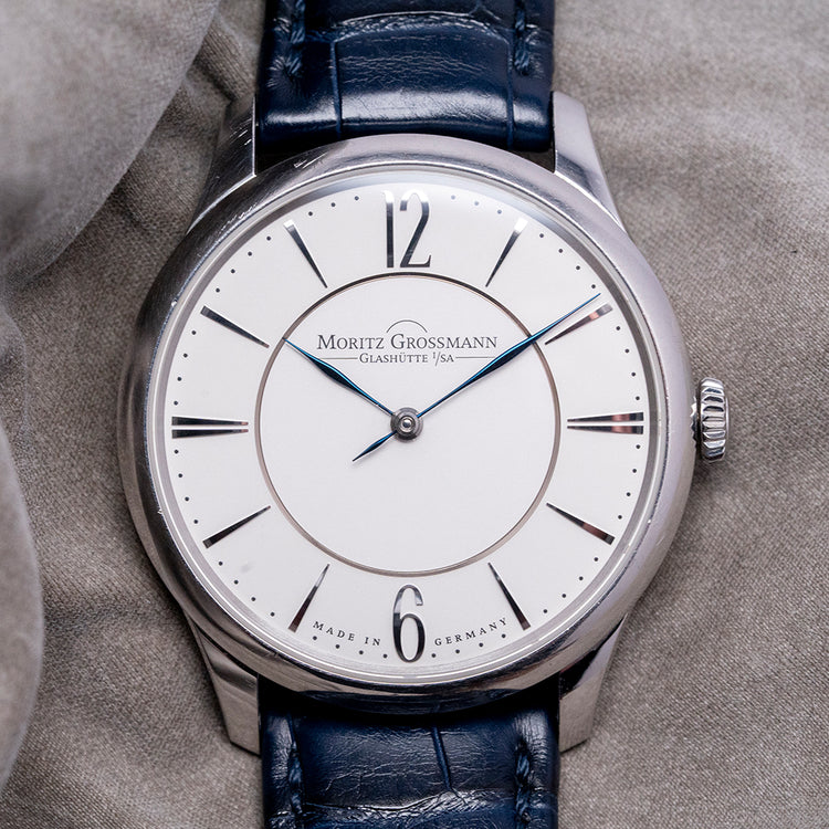 2010s Moritz Grossmann Tefnut Stainless Steel 38.5mm Cal. 202.0
