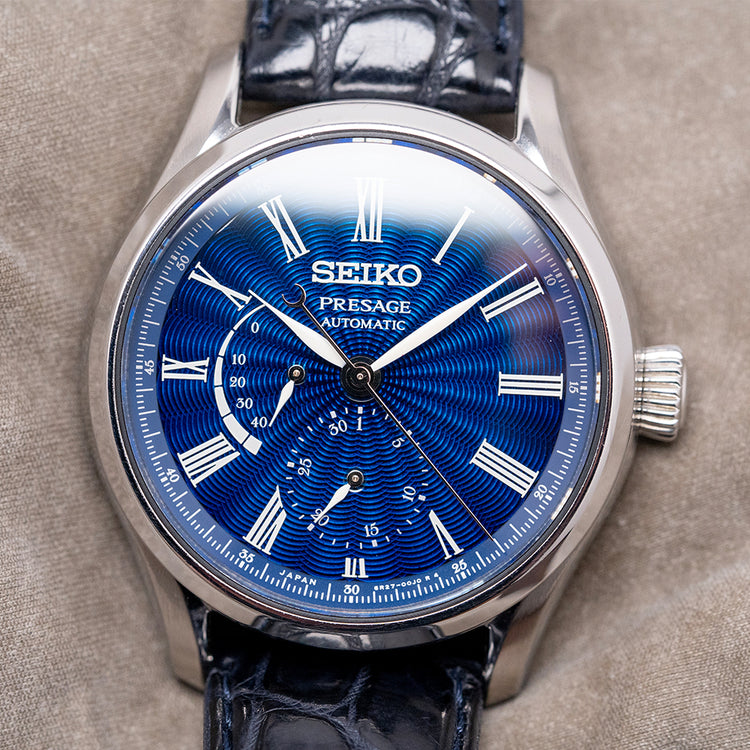 2019 Seiko Presage 'Shippo' Enamel Blue Limited SARW039 40mm