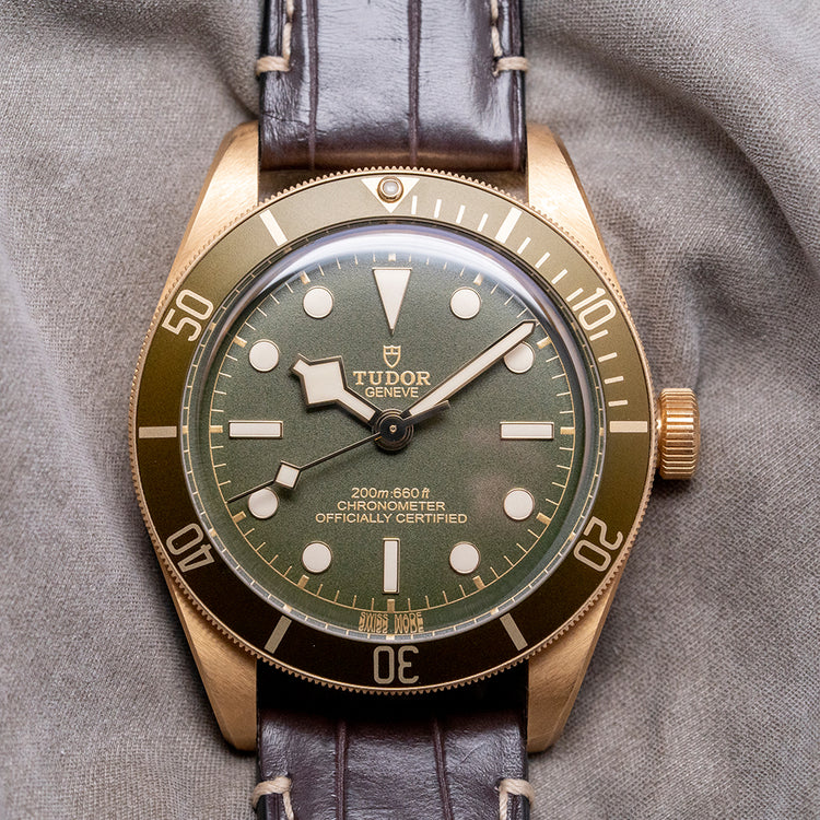 2021 Tudor Black Bay 58 18ct Gold Green Dial 79018V