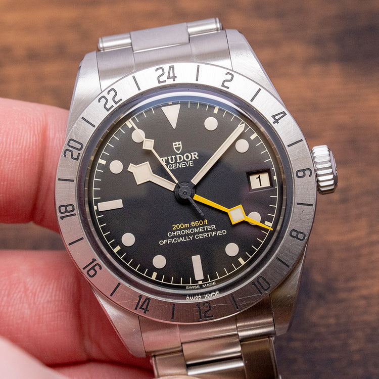 2022 Tudor Black Bay Pro GMT 79470 on Bracelet + Strap