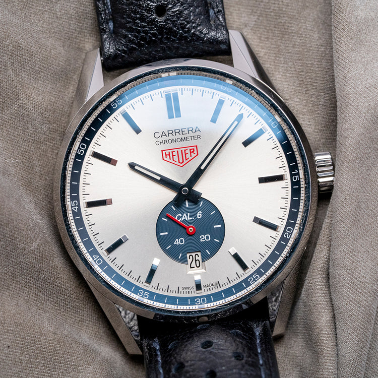 2018 TAG Heuer Carrera Caliber 6 Automatic on Strap 39mm