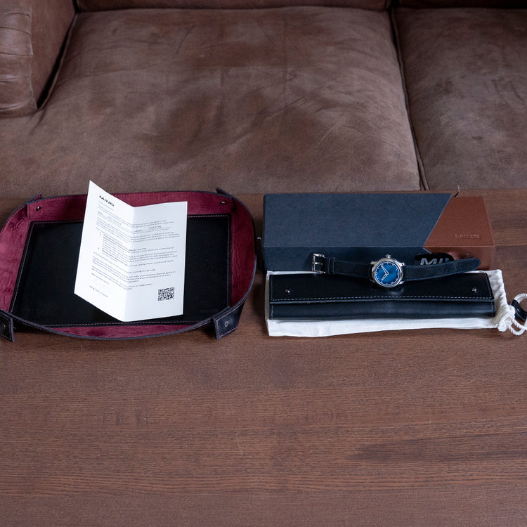 2022 Ming 17.09 Blue Automatic + Ming Tray