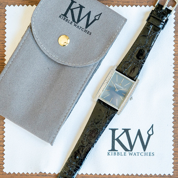 1974 Jaeger Le-Coultre .800 Silver Ornate "Tank" Manual