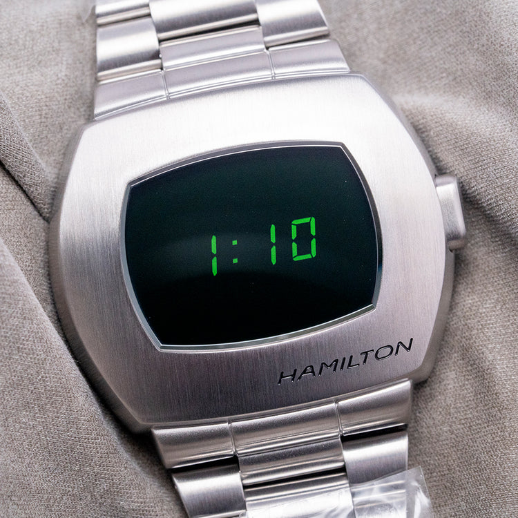 2022 Hamilton American Classic PSR Digital Quartz 'Green' H52414131