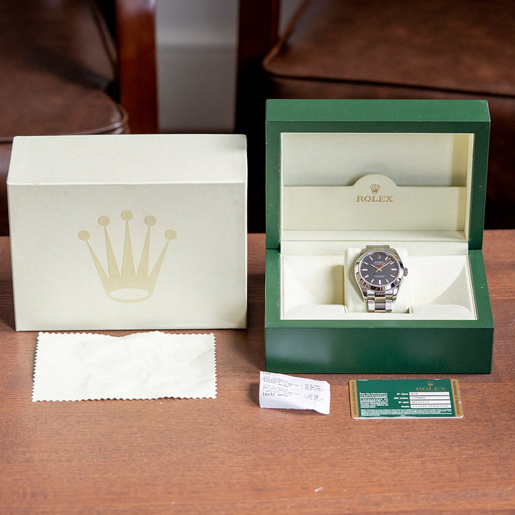 2007 Rolex Oyster Perpetual Milgauss 40mm Black Dial 116400