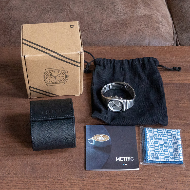 2023 Brew Metric Steel Dial Chronograph RTR026