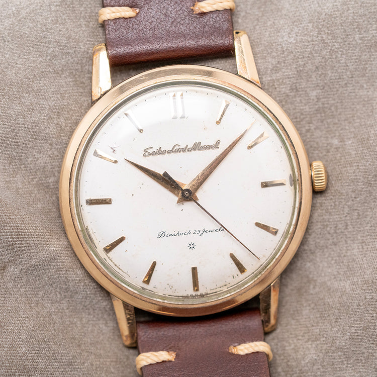 1950s Seiko Lord Marvel 14K Gold Filled 35mm J14068