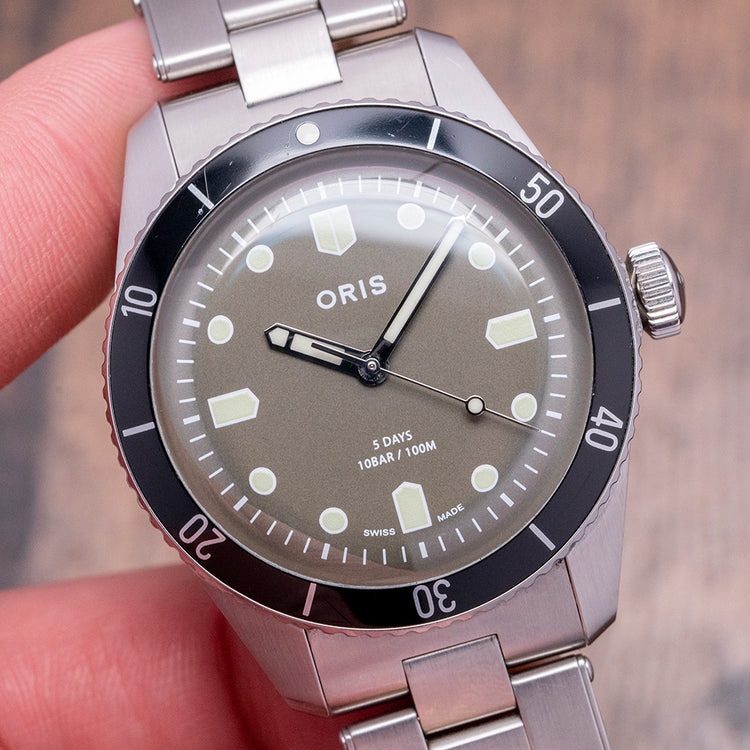 2021 Oris X Hodinkee Calibre 400 Limited Edition 01 400 7774 4087