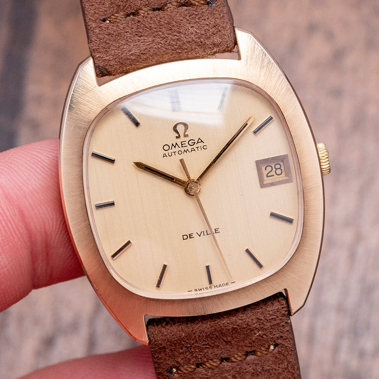 1969 Omega De Ville Automatic 9ct Gold 32.5mm 162.5045