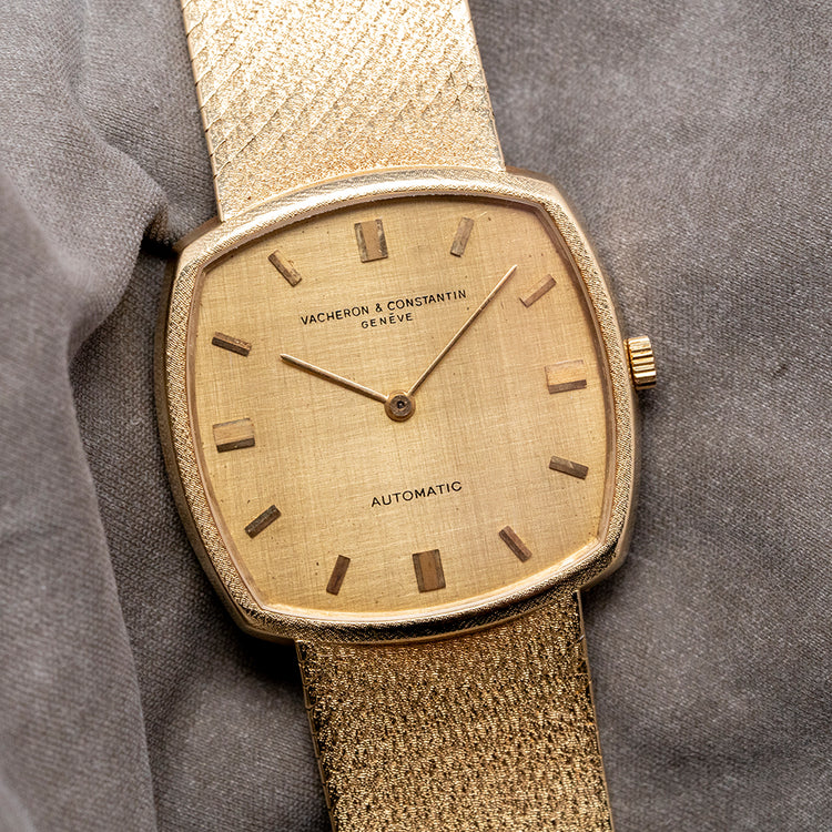 1970 Vacheron Constantin Les Historiques Automatic Yellow Gold Textured 7391