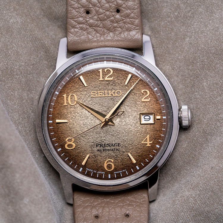 2020 Seiko Presage Cocktail Time 'Hojicha' Limited 38.5mm SRPF43J1