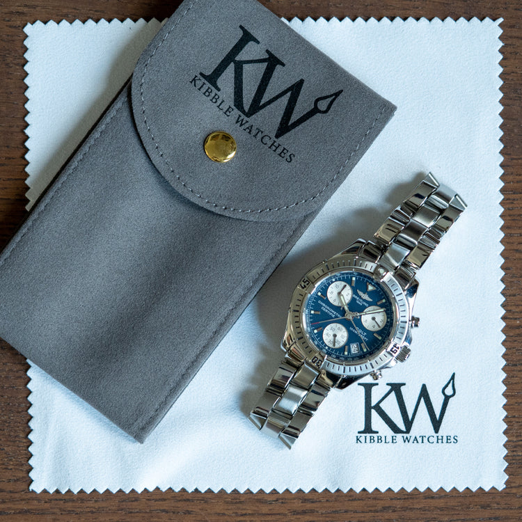 2000s Breitling Colt Chronograph Blue Quartz A73350