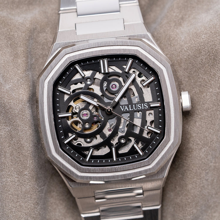 2026 Valusis Volt Skeleton Automatic 40mm on Bracelet
