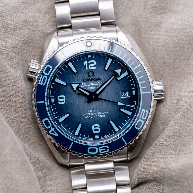 2023 Omega Seamaster Planet Ocean Summer Blue 39.5mm