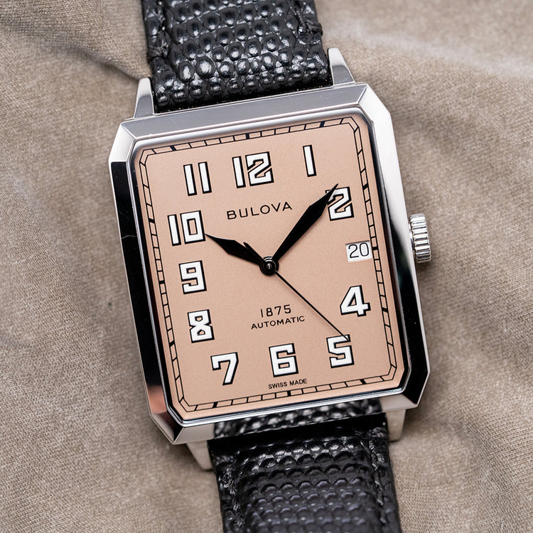 2019 Bulova 'Joseph Bulova' Limited Ed. Salmon 32x45.5mm