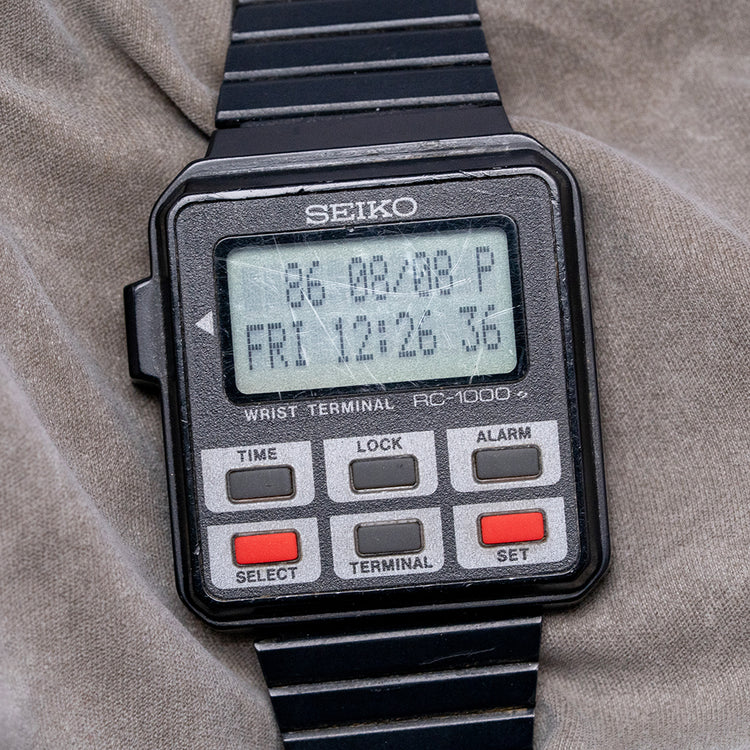 1980s Seiko Wrist Terminal RC-1000 S501-4000 36mm