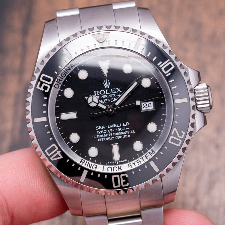 2009 Rolex Deepsea Sea-Dweller 44mm Black Ceramic 116660