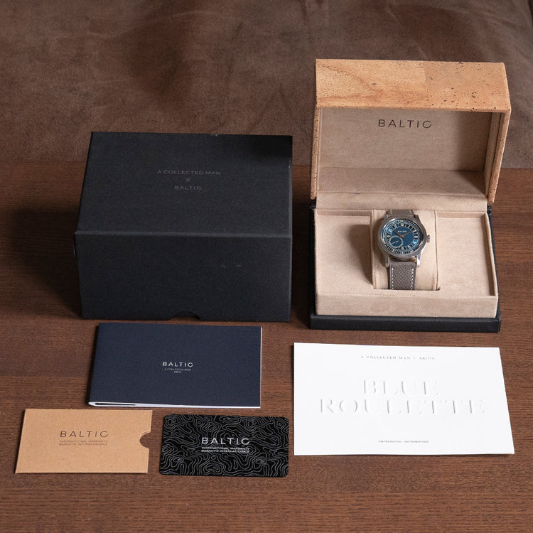 Baltic X A Collected Man MR01 Blue Roulette Limited to 300