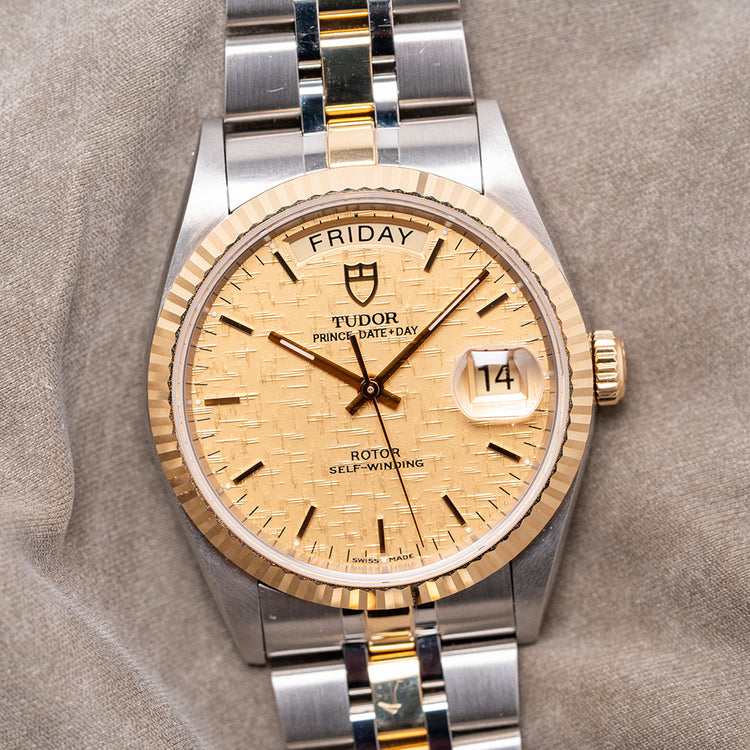 2021 Tudor Prince Date+Day 36mm Steel & Gold 76213