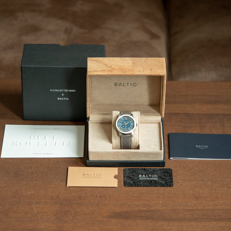 Baltic X A Collected Man MR01 Blue Roulette Limited to 300