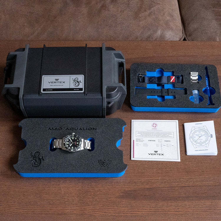 2022 Vertex M60 AquaLion No-Date on Bracelet