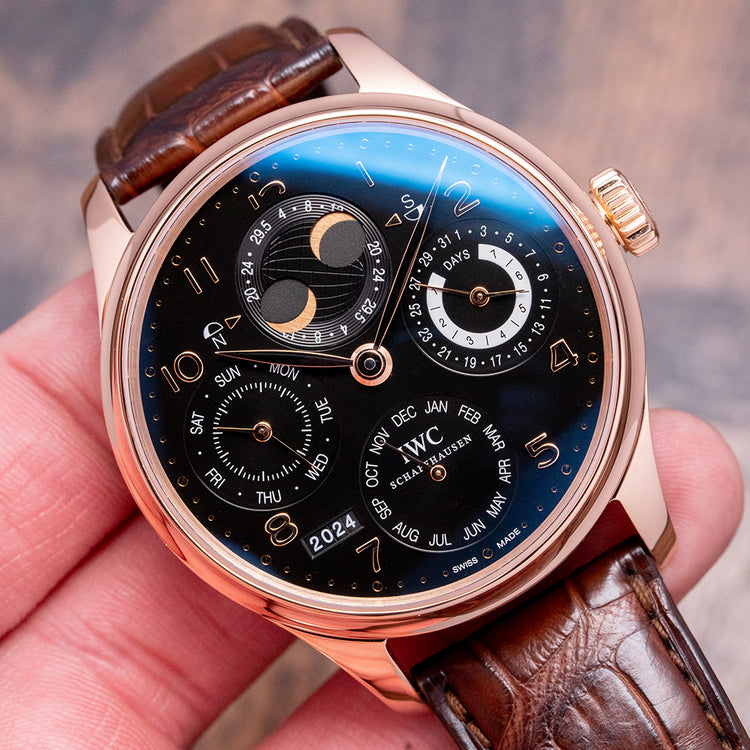 2014 IWC Portuguese Perpetual Calendar 18ct Gold 44mm IW503202