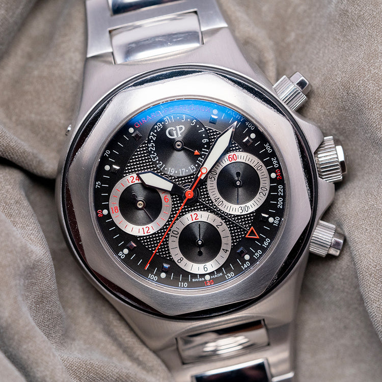 2000s Girard Perregaux Laureato EVO3 Chronograph 44mm 80180