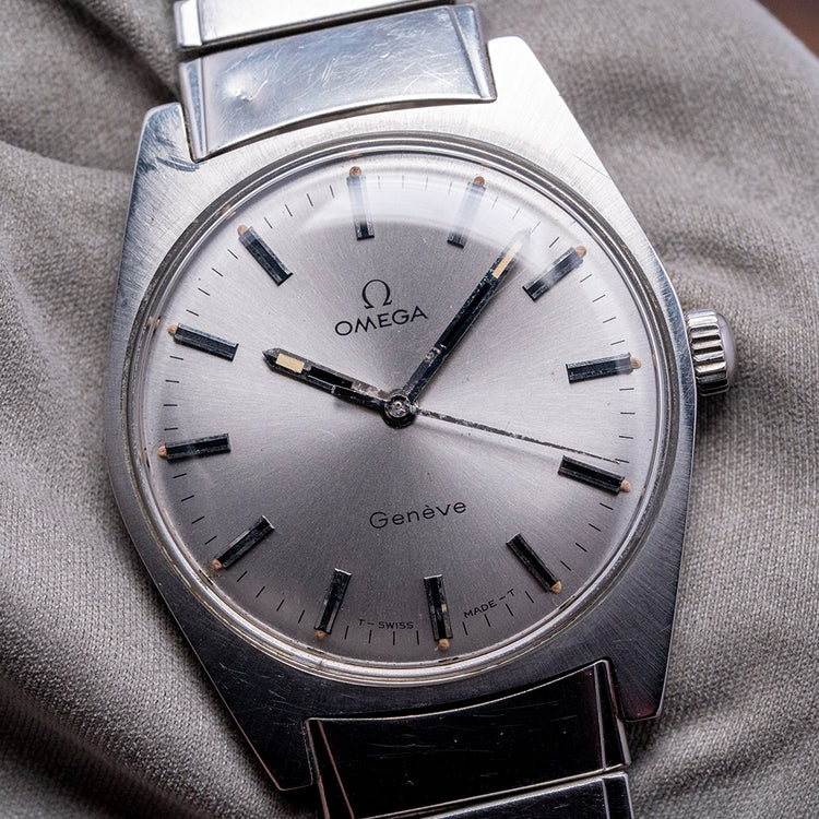 1970 Omega Geneve Manual on Omega Fixo Bracelet 135.041