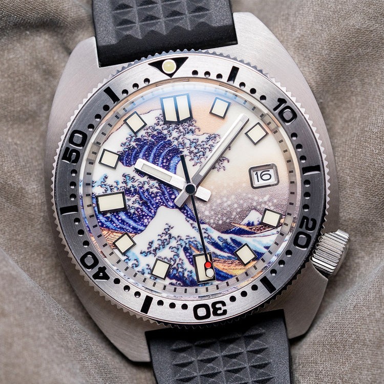 2020 San Martin '6105 Turtle' Full Lume Wave 42mm SN0068G