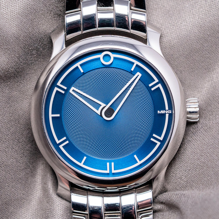2022 Ming 17.09 Blue Dial Automatic 38mm on Bracelet