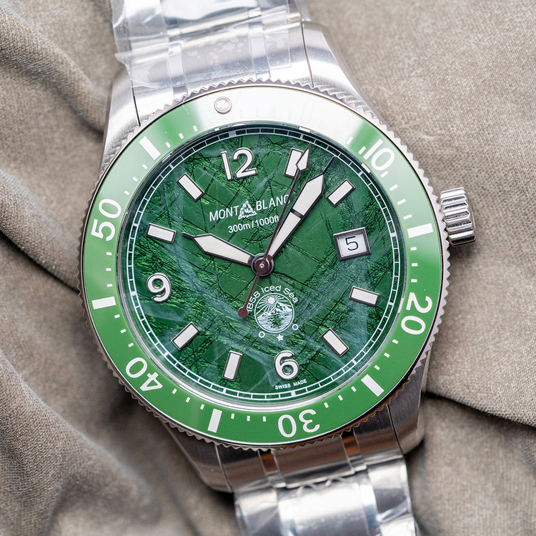 2025 Montblanc Iced Sea Automatic Green 41mm 129373
