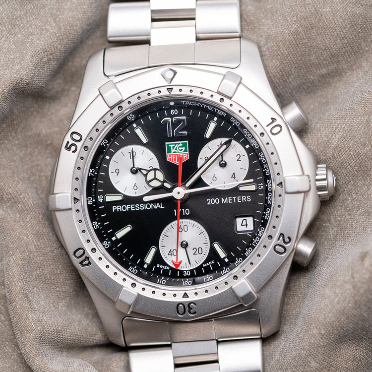 1990s TAG Heuer 2000 Chronograph 38mm CK1110