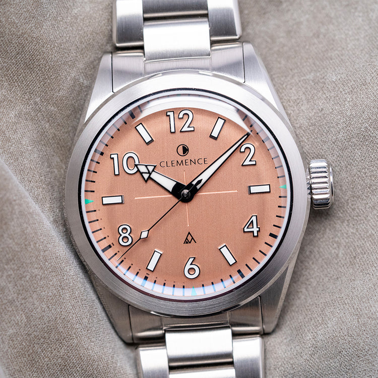 2025 Clemence Munro Tay Salmon Automatic 37.5mm
