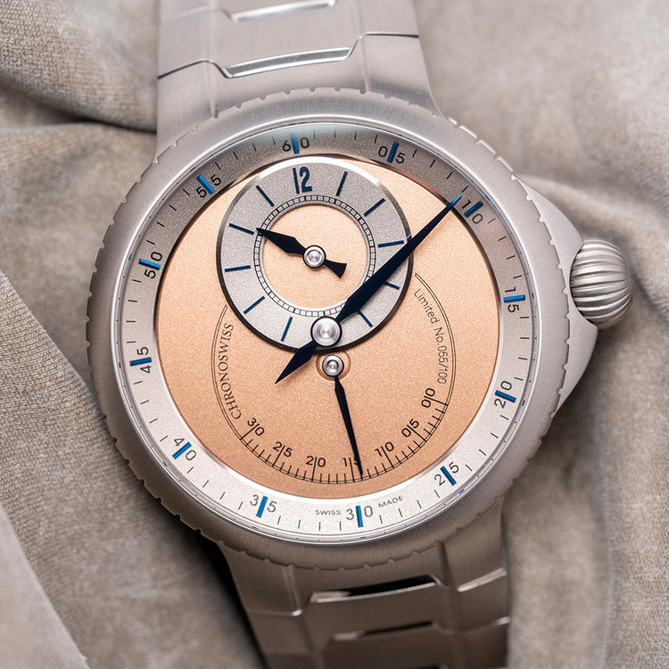 2025 Chronoswiss Pulse One Sand Limited Edition Titanium 41mm