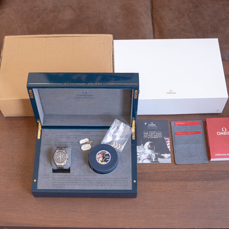 2018 Omega Speedmaster Apollo 17 45th Anniversary [ON HOLD]