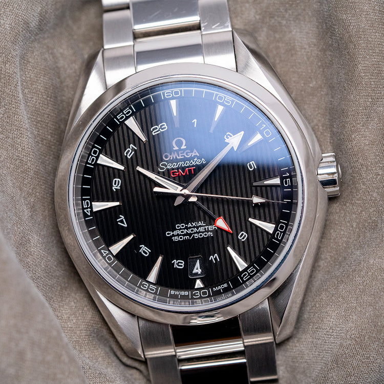 2010s Omega Seamaster Aqua Terra GMT 43mm 231.10.43.22.20.01.001