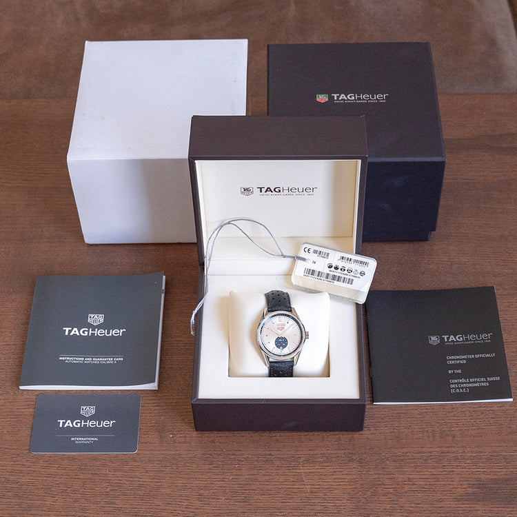 2018 TAG Heuer Carrera Caliber 6 Automatic on Strap