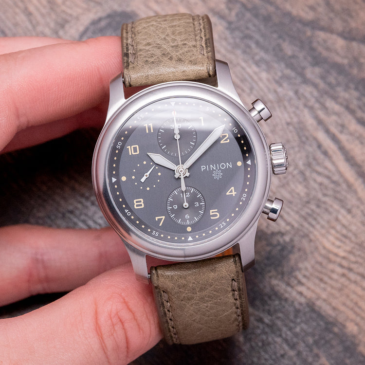 2025 Pinion Elapse 42mm Anthracite Grey Chronograph