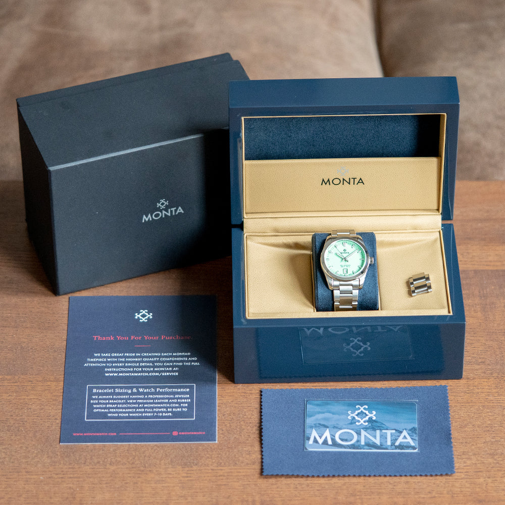 2023 Monta Noble Mint Lacquer Limited Edition 38.5mm