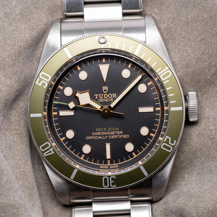 2018 Tudor Black Bay "Harrods" Green Edition 41mm 79230G
