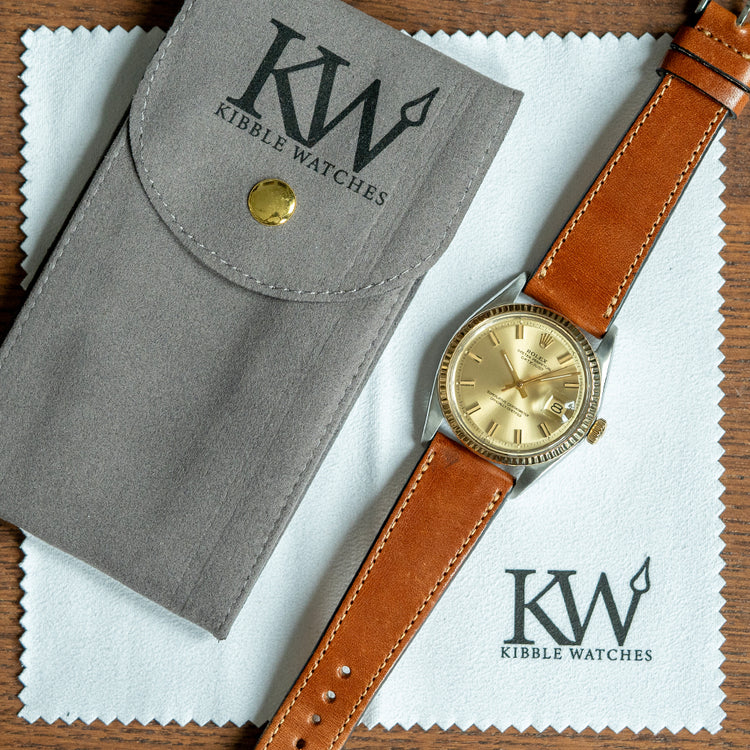 1975 Rolex Datejust 36mm Steel & Gold Champagne Dial 1601