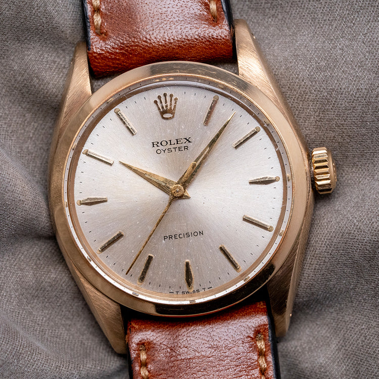 1964 Rolex Oyster Precision 9ct Gold 34mm 6426