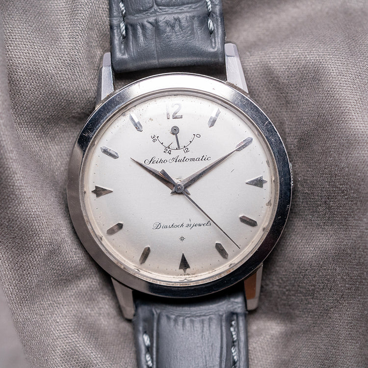 1950s Seiko 11A Indicator Automatic Steel 35.5mm 14060