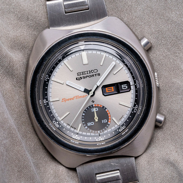 1971 Seiko 5 Sports SpeedTimer Chronograph 41mm 6139-7020