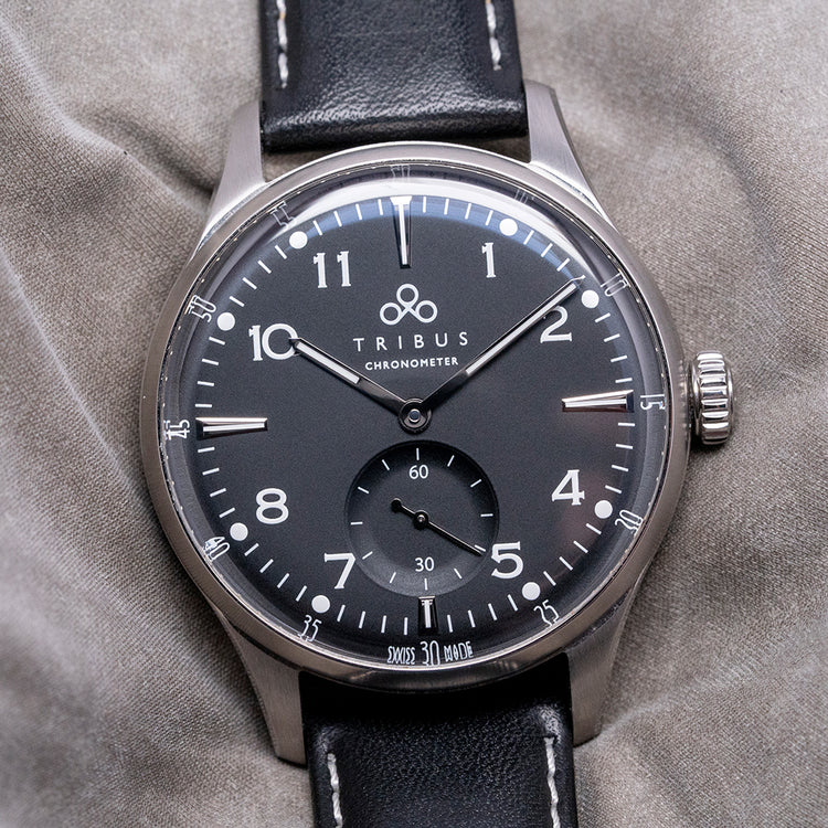 2021 Tribus Chronometer Black Automatic 41mm TRI-01