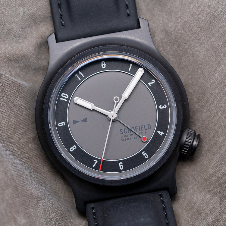 2024 Schofield Light "The Dark One" Automatic GMT 40mm