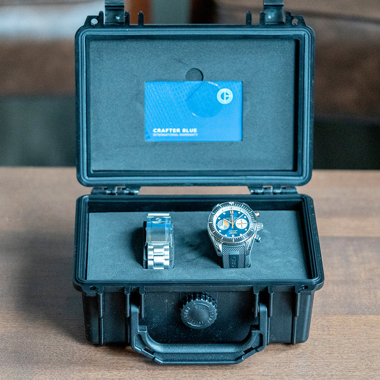 2023 Crafter Blue Hyperion Ocean Chronograph 42mm Blue