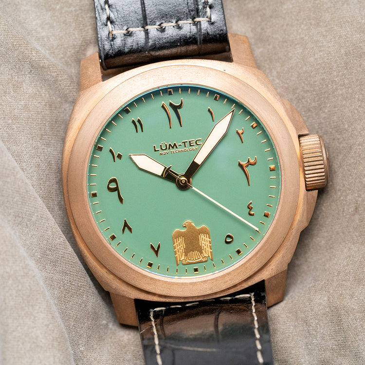 2025 Lum-Tec x Al Meshkah Bronze UAE Limited Edition 'Golden Falcon'