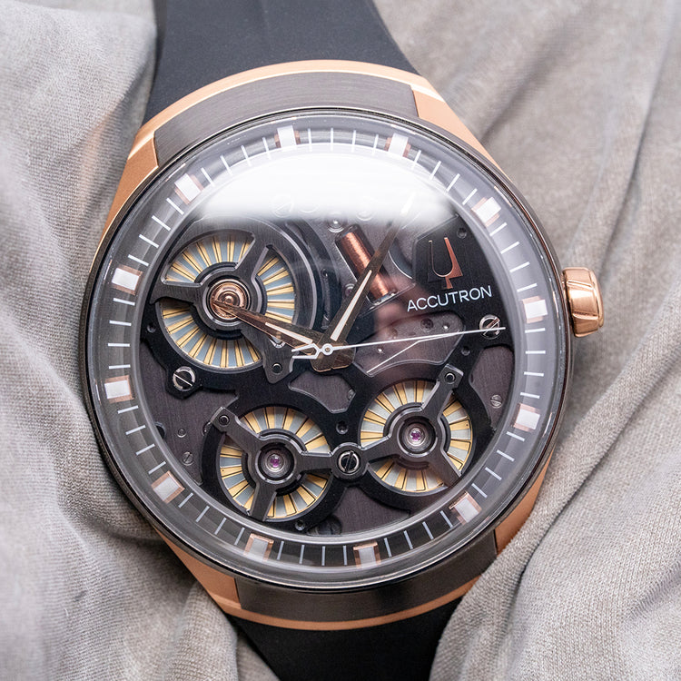 2023 Accutron DNA Electrostatic 45mm Black 2ES8A002