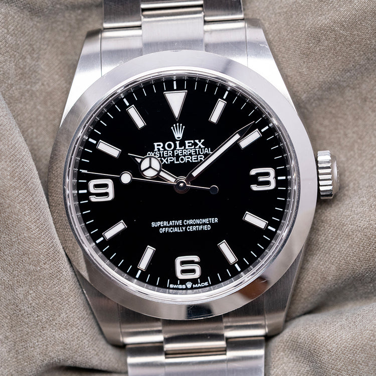 2023 Rolex Explorer I 40mm on Bracelet New-Ref 224270